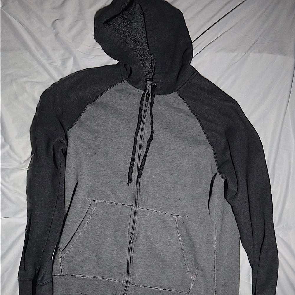 Dark Grey TEK GEAR Zip-up Jacket